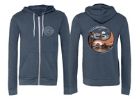 Hintz Targeted Marketing LLC Adult Yin Yang Zippered Hoody